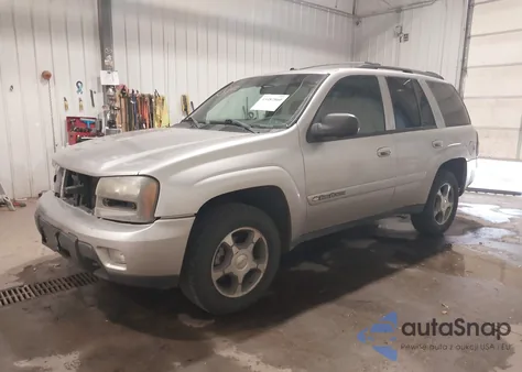 2004 Chevrolet Trailblazer Lt из США, поврежденный, VIN 1GNDT13S142136408